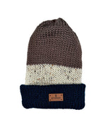 Load image into Gallery viewer, two-tone satin lined beanies
