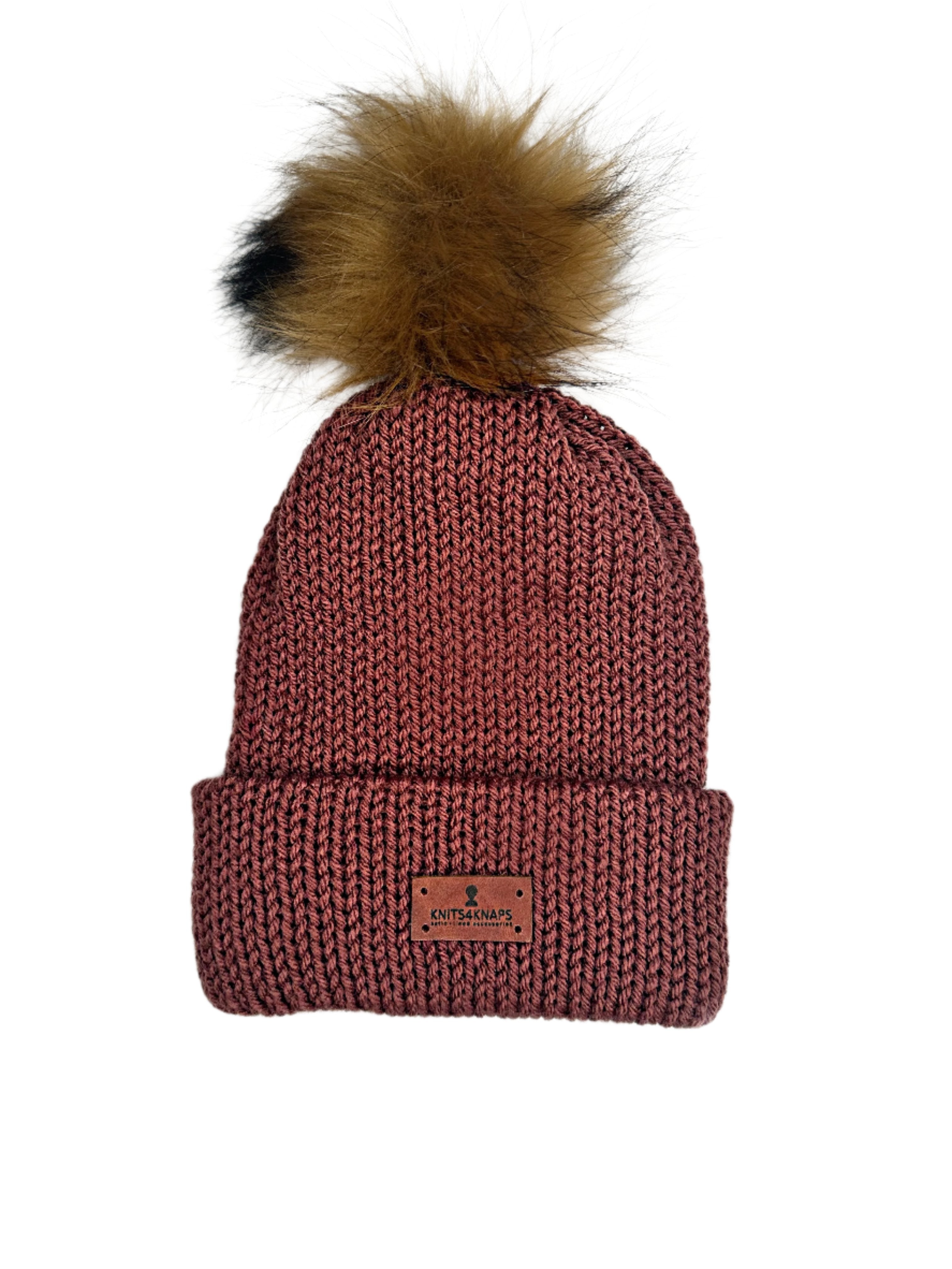 Satin lined Beanies with Pom Pom (Kids)