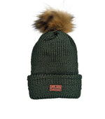 Load image into Gallery viewer, Satin lined Beanies with Pom Pom (Kids)
