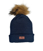 Load image into Gallery viewer, Satin lined Beanies with Pom Pom (Kids)
