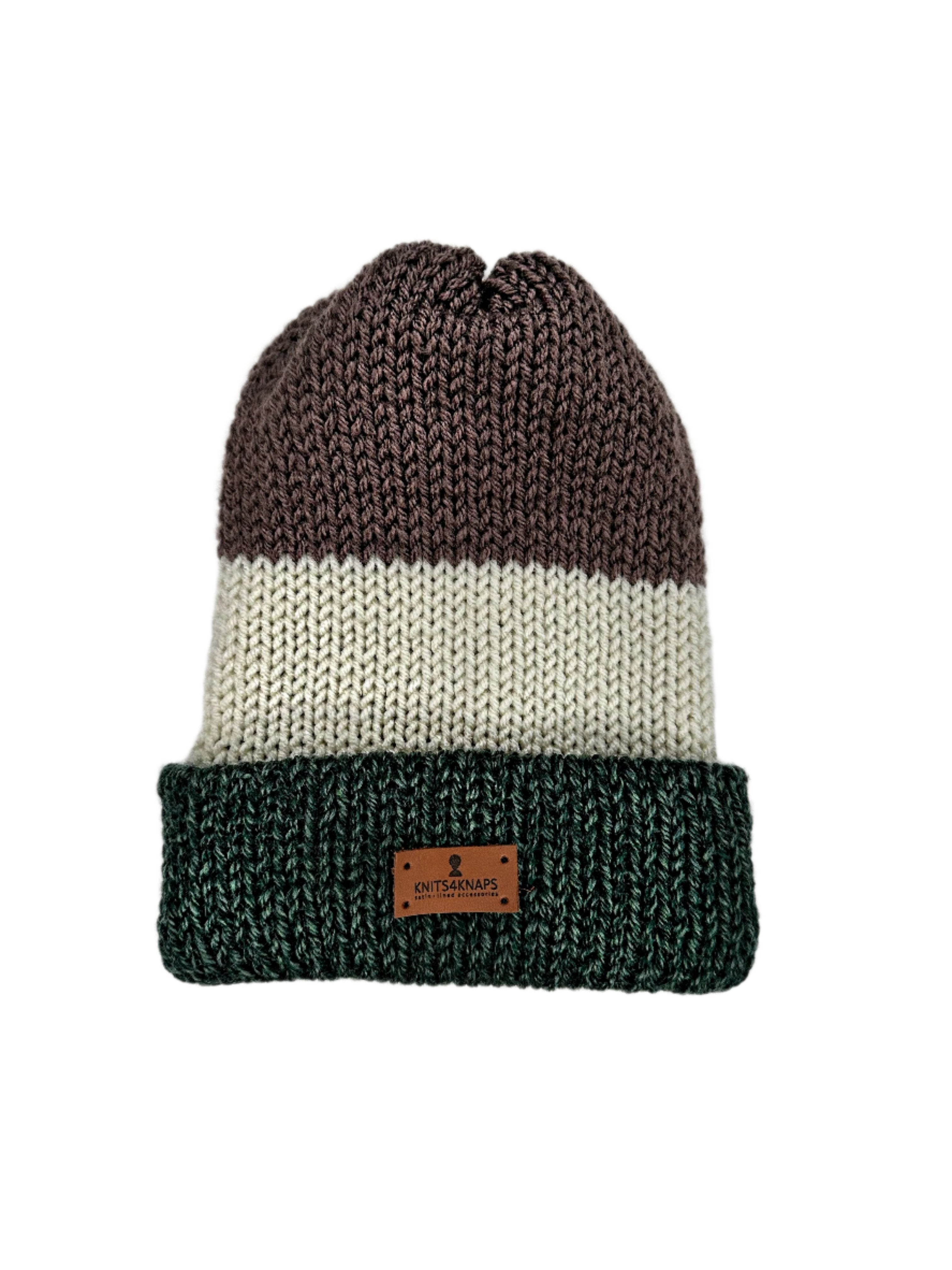 two-tone satin lined beanies