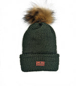 Load image into Gallery viewer, Satin lined Beanies with Pom Pom (Kids)
