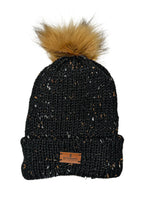 Load image into Gallery viewer, Satin Lined Beanie caps with PomPom
