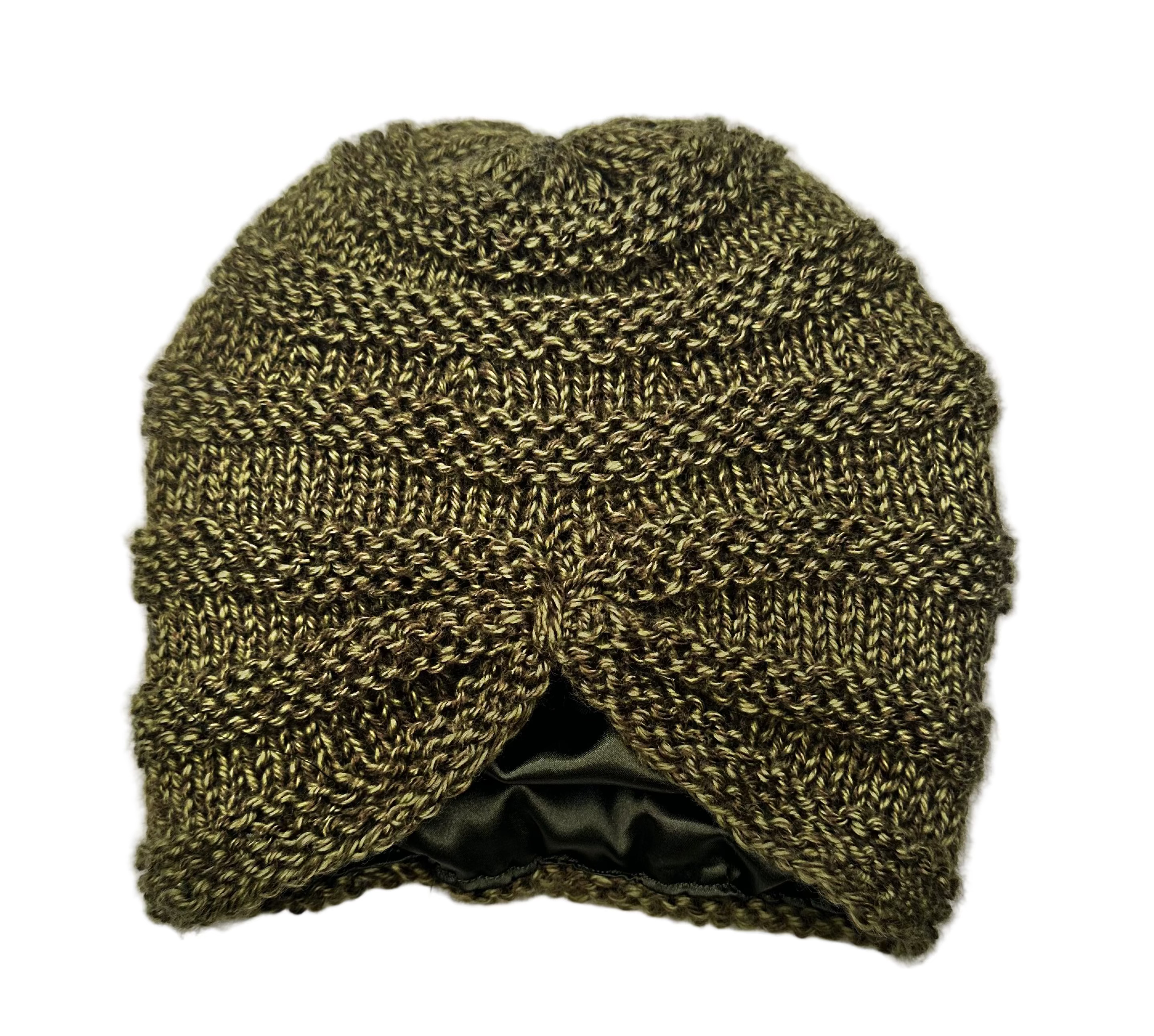 Satin Lined Turbans caps