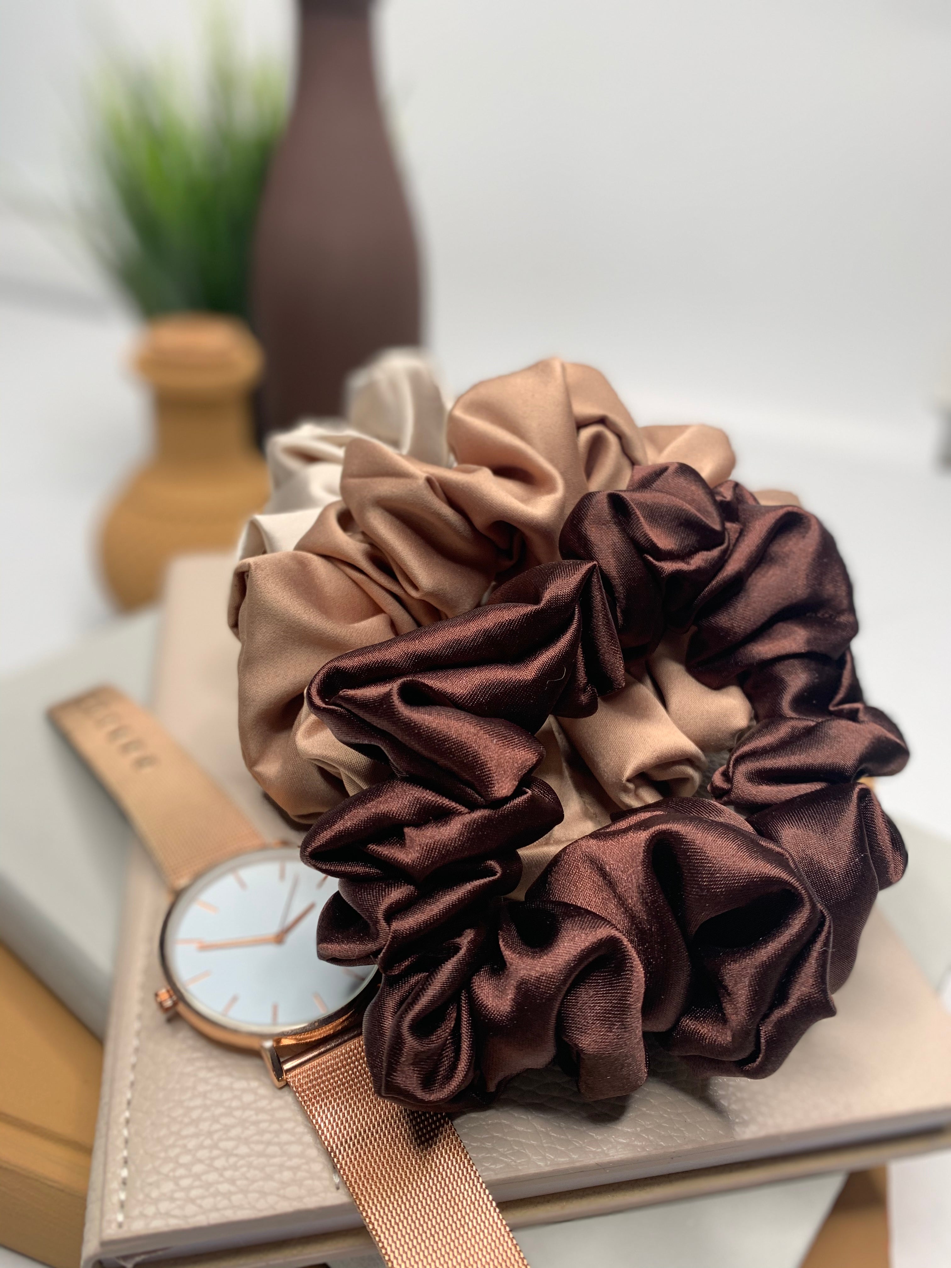 Satin Scrunchies